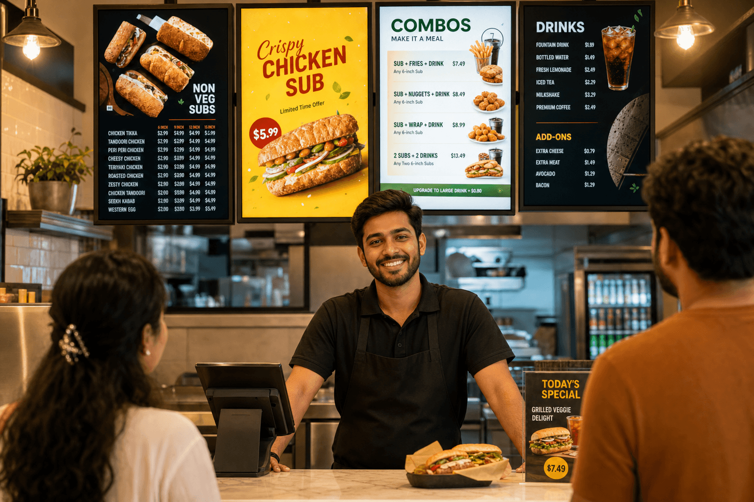Digital Signage SaaS Platform for Multi-Screen Content Management