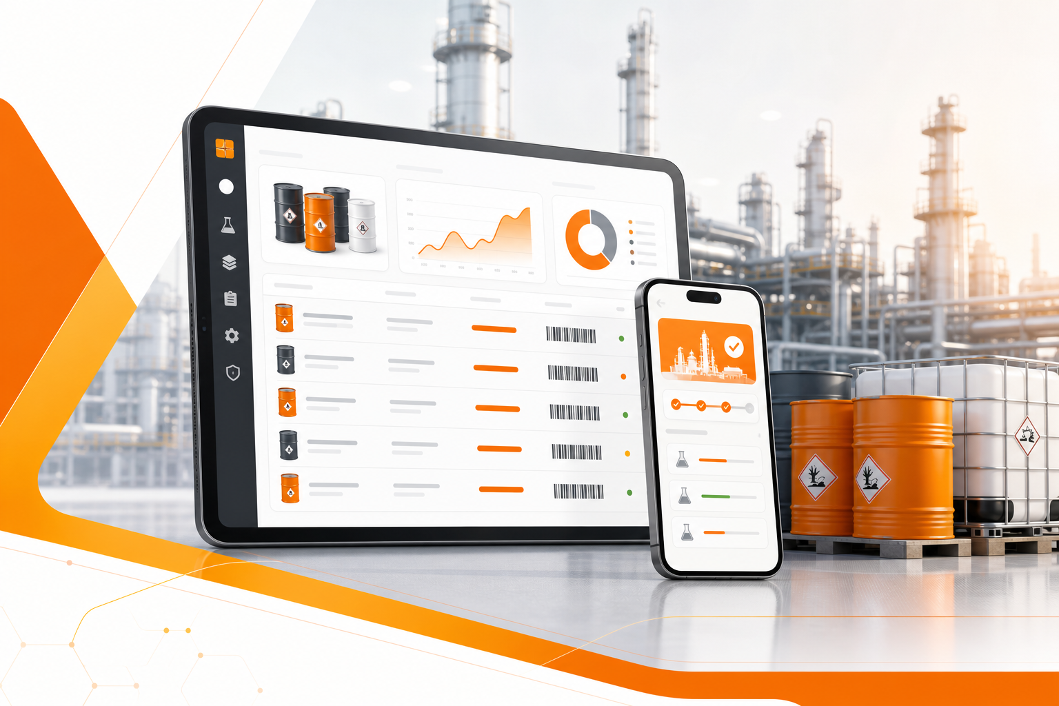Chemical Manufacturing Inventory & Production Management