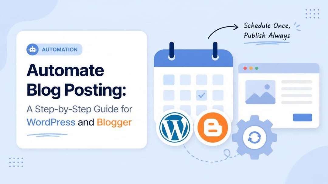 Automate Blog Posting: A Step-by-Step Guide for WordPress and Blogger